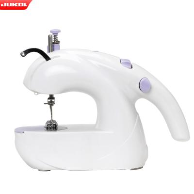 China Jukol 0205Mini Sewing Machine Household Sewing Machine Multifunctional Portable Desktop Dual Use Hot Selling for sale