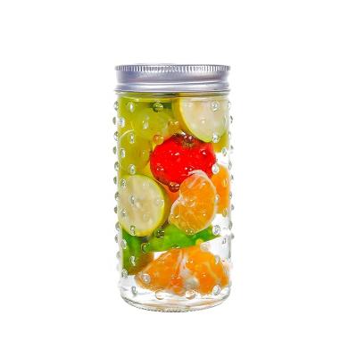 China 350ml Sustainable Glass Mason Jar Ideal for Food Storage, Canning, Drinking, Fruit and Vegetable for sale