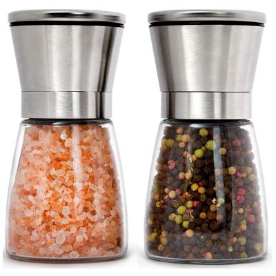 China Minimalist Factory Supply Salt and Pepper Grinder Kitchen Accessories Tools Salt Direct Pepper Grinder for sale