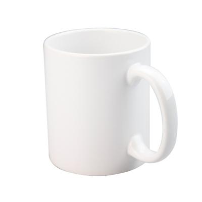 China Factory Supply Cup Direct Manufacturer Viable 11 oz Porcelain Plain White Water Cup for sale