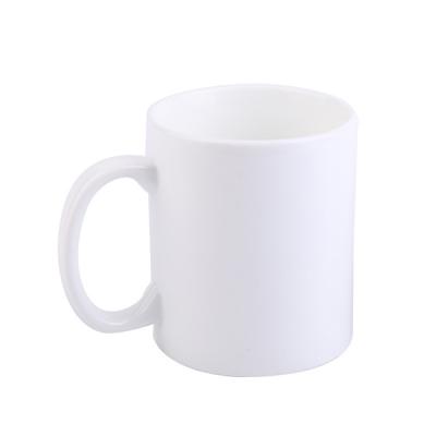 China Viable White Ceramic Custom Sublimation Printing Mugs Ceramic Coffee Mug 11oz for sale