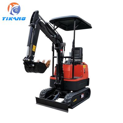 China Mini Excavator Multifunctional EPA Earth Moving Small Digger Machine For Home Garden Machinery for sale