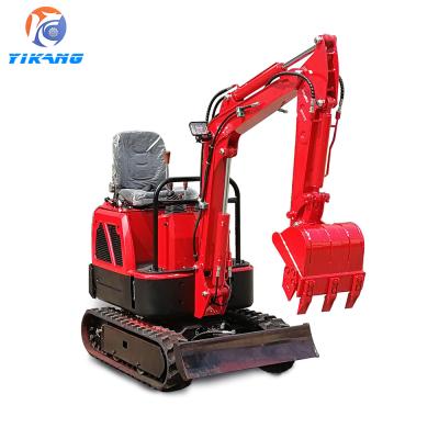 China Mini Excavator Multifunction Euro V Emissions 0.025m3 Bucket Capacity Mini Rubber Track Excavator With Earthmoving Attachment Machinery for sale