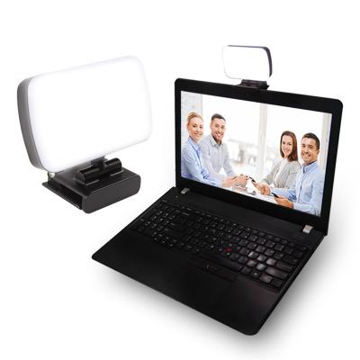 China Mini Portable Multifunctional ABS LED Mini Fill Light Video Conference Light for Computer Laptop for sale