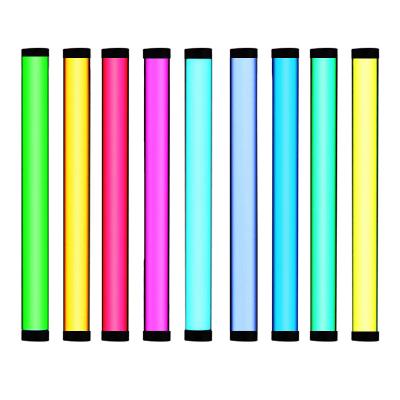 China Mini Hot Sales Sufficiency Portable Handheld Video LED RGB LED Light Stick Light Stick for sale