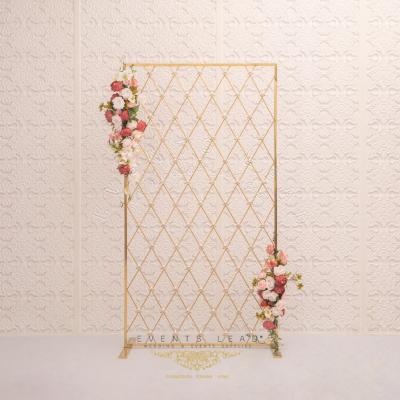 China Hot Selling Elegant Shining Candle Wall EIENTARI Stainless Steel Flower Wall Panel for sale