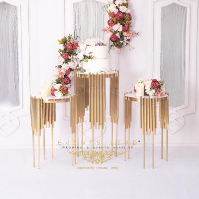 China Wedding Decoration Wedding Decoration Stainless Steel ALIOTH Exquisite Wedding Flower Stands for sale