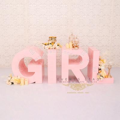 China Iron Adjustable Cute Pink GIRL Latest Events (Others) Design Modern Letter Table for sale