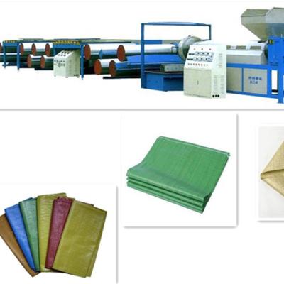 China Yarn PP Woven Bags Making Machine Line for sale