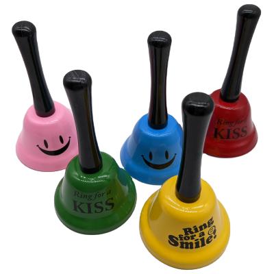 China high quality metal handle calling bell school bell for sale