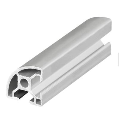 China Rack Profile 4040 Quarter Round Aluminium Rack profile  t slot for sale