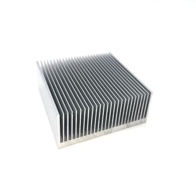 China Customized Thickness Aluminium Heatsink for LED Striplights 200 W *60 H *100 L mm for sale