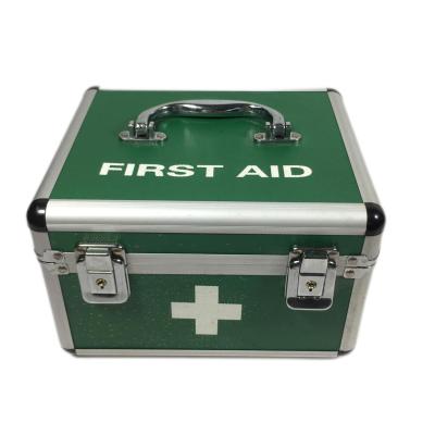 China Aluminum alloy medicine box with lock, outdoor consultation emergency first aid box, household storage small medicine box for sale