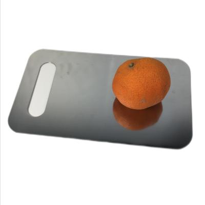 China Camping Cutting Board Double-Sided 304 Stainless Steel for Mildew-Proof Kitchen Home for sale