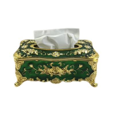 China Europe Design Style Plastic Tissue Box for Popular Hotel and Home Dual- Convenience for sale