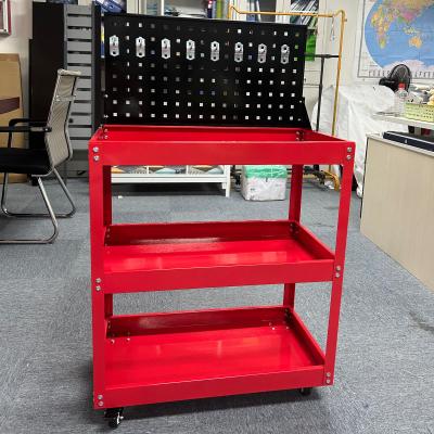 China Payment Term Western Union or TT Auto Repair and Maintenance Tool Car Three-Layer Trolley for sale