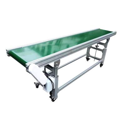 China hot sale flat mini pvc belt conveyor equipment ball transfer conveyor auto assembly conveyors for sale