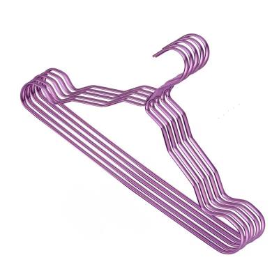 China high quality aluminum alloy Clothes Hangers metal hangers for clothes for sale