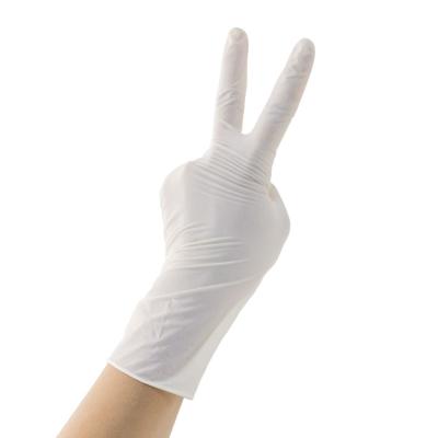 China Strong/durable/sensitive/comfortable/free of holes wholesale latex examination gloves disposable in malaysia for sale