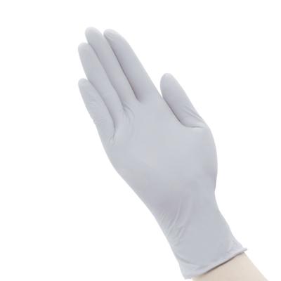 China Strong / Durable / Sensitive / Comfortable / Free Of Holes Disposable Powder Free Nitrile Examination Gloves for sale