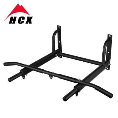 China Durable Door Pull Up Bar Horizontal Upper Body Workout with Screw Installation Dip Station for Gym Equipment Fitness Workout for sale