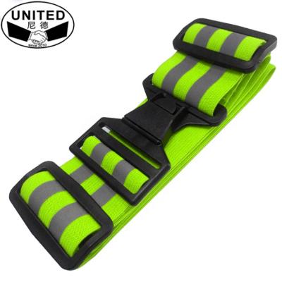 China Water Proof High Reflective Outdoor Jogging Bicycle Sports Invest Reflective Safety Elastic Belt for sale