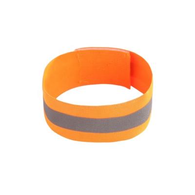 China High Visibility Safety Working Elastic Fluorescent Reflective Armband / 2019 Reflective High Visibility for sale