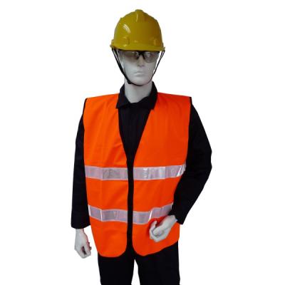 China High Visibility Vest Fluorescence Micro-prism Reflective Vest / Safety Reflective Custom Vest for sale