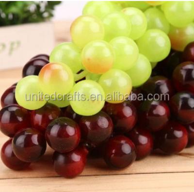 China Artificial Europe Green and Purple Grape Bunch, Set of 2 Pieces for sale