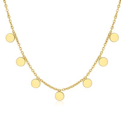 China 2021 New FASHIONABLE Collection 18K Gold Plated Stainless Steel Tiny Star Layering Necklace For Women for sale