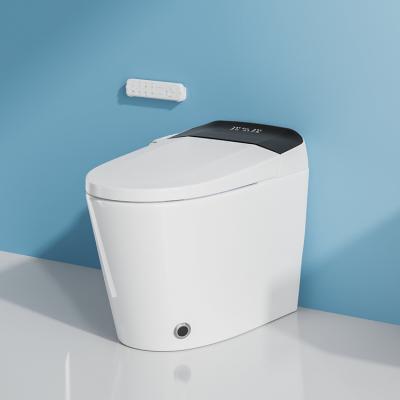 China Modern Smart Electronic Auto Flush Automatic Operation Home Decoration Sensor Water Closet Toilet for sale