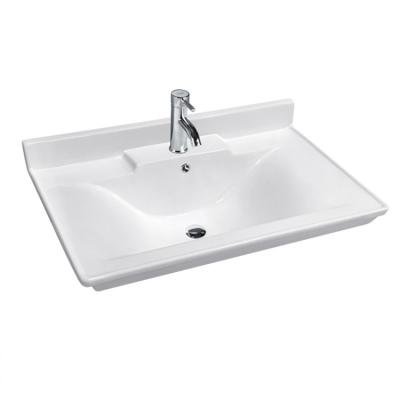 China Bathroom Modern Ceramic European Cabinet Stylish Wash Basin In Living Room for sale