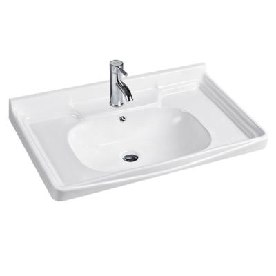 China High quality modern European style porcelain cabinet washbasin for sale