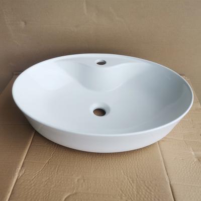 China China Modern Ceramic Wash Top Hand Basins Counter Sink for sale