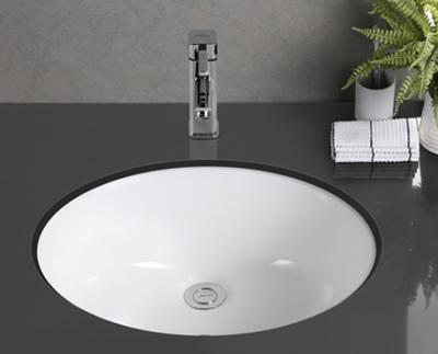 China Modern Chinese Manufacturers High Quality Practical Ceramic Under Mount Bathroom Basin Sink for sale