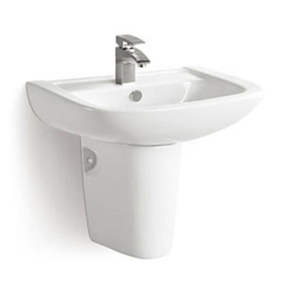 China China Modern Bathroom Ceramic Wall Mounted Wash Basin for sale