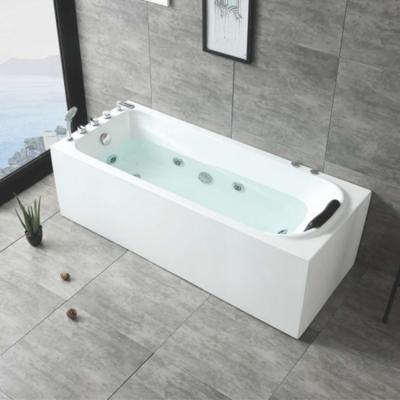 China Modern Free Standing Stylish Design Massage Acrylic Bathtub With Good Price for sale