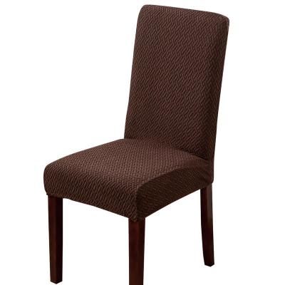 China Plain Amazon Hot Selling Chair Cover Modern Jacquard Stretch Fabric Chair Cover Dust Proof Comfortable Durable for sale