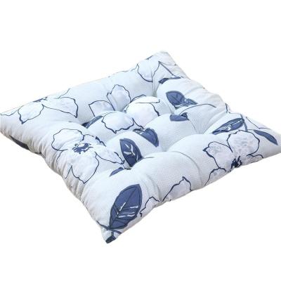 China New pastoral style printed cushion cotton high quality chair padding breathable fluffy cushion anti-static for sale