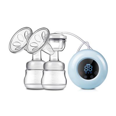 China BPA free lactation period double special hot sale portable electric breast pump with wide mouth for sale