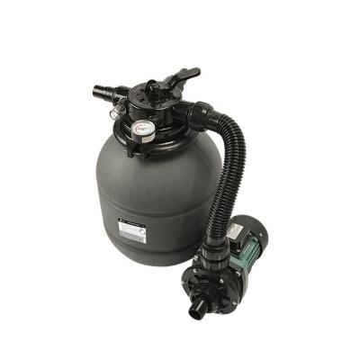 China Easy Install Pool Filtration System Sand Filter and Pump Combination Surface Plug and Play Combination for sale