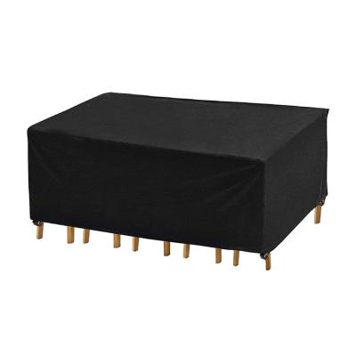 China Anti-uv/Rainproof/Dustproof 420D waterproof garden table furniture dust cover furniture dust cover outdoor table furniture cover dust for sale