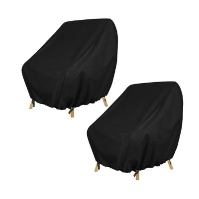 China Anti-uv/Rainproof/Dustproof 600D custom logo Durable and Waterproof Standard Patio Chair Cover for Outdoor Furniture for sale