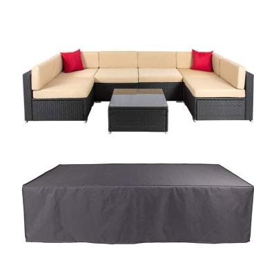 China Anti-uv/Rainproof/Dustproof 210D waterproof Outdoor Furniture Covers Fits 12 Seats Table, Chair and Sofa, Snow Proof UV Protection Patio Sofa Cover for sale