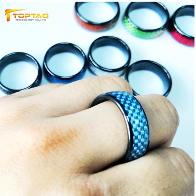 China Ceramic Free Sample Customized Size Smart Ring NFC 1K Chip For Smart Phone for sale