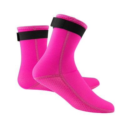 China Good Quality and Price of Water Swimming Wetsuit Shoes 3mm Neoprene Diving Socks SXDS001 for sale