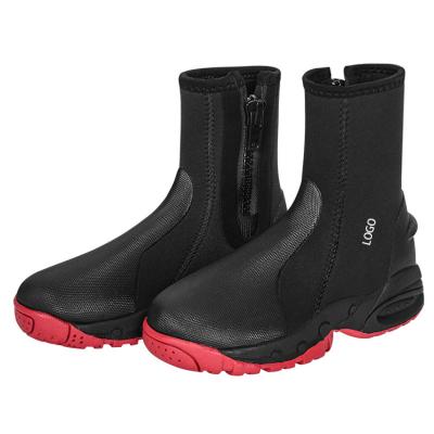 China OEM Factory 5 Mm Boots High Top Durable Diving Surfing Boots With Custom Logo 4 for sale