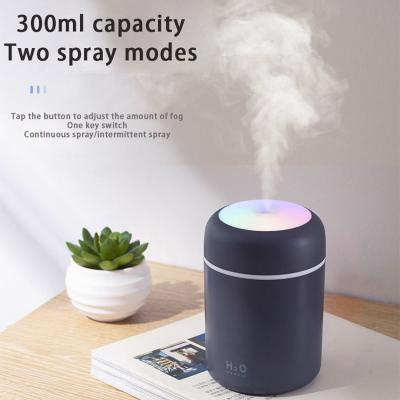 China Mini Custom Logo 300ml H20 Air Aromatherapy Humidifiers Humidifier Nebulizer OEM Odm Factory White Wholesale DQ107 for sale