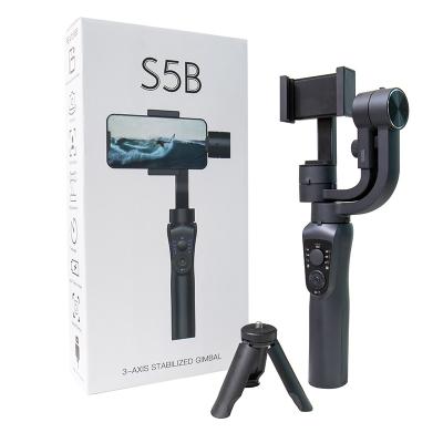 China Phone Gimbal Stabilizer with S5B Smart Auto Face Tracking 3-Axis Gimbal Handheld Stabilizer for Mobile Phone Video Vlog Shooting with Focus Zoom Button for sale