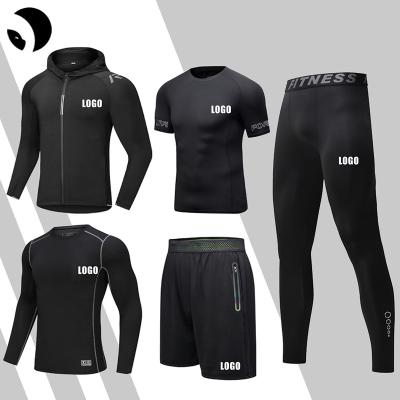 China Wholesale Breathable Tight Gym Sportswear Fitness Wear Men Sport Workout Training Clothing for sale